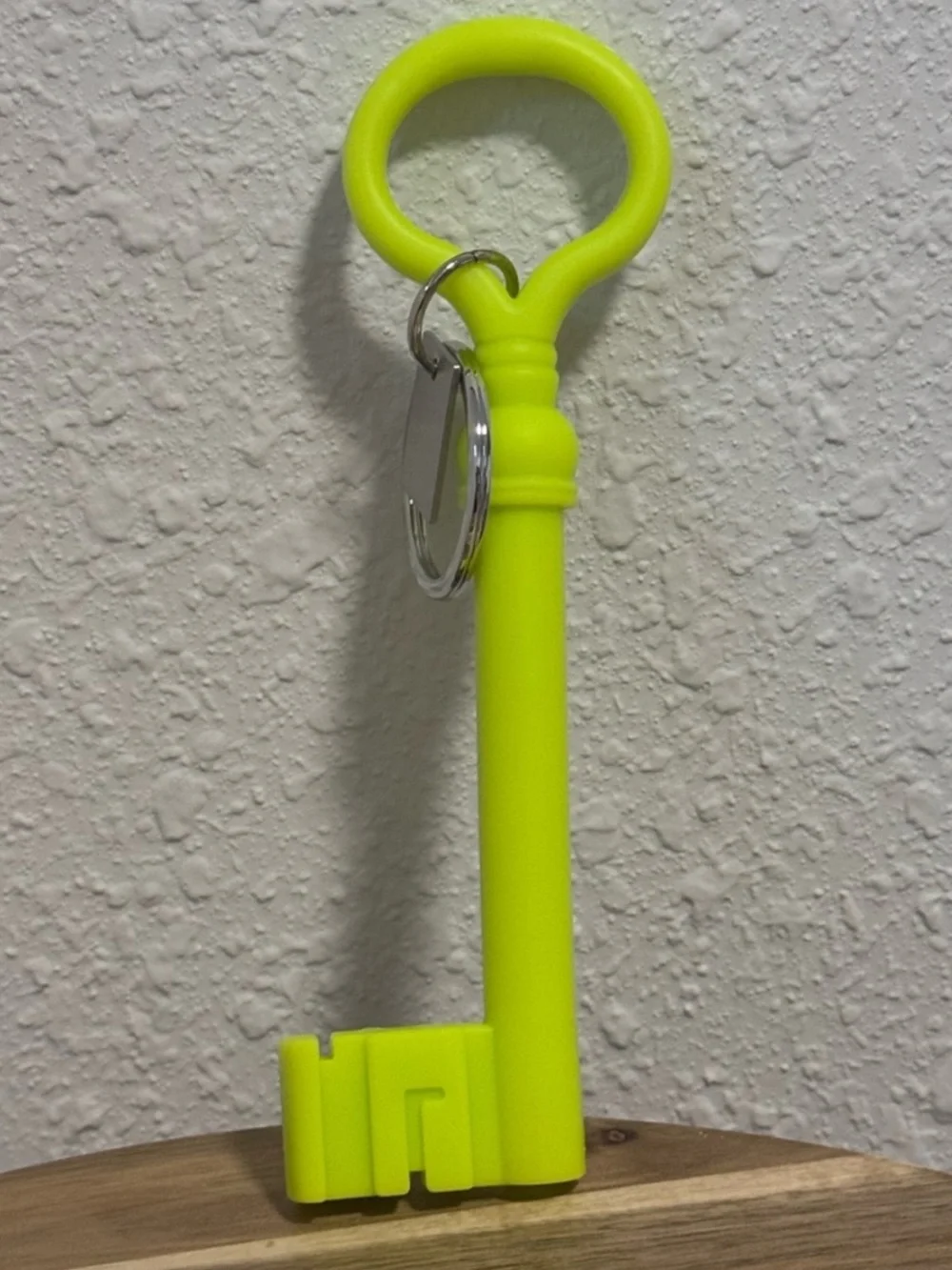 NWT Areaware x Harry Allen Reality Series Italian Church Key Keychain Chartreuse